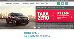 Desktop Screenshot of plazamotors.com.br